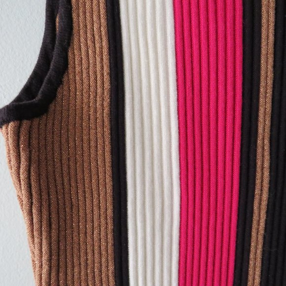 INC International Concepts XL Retro style knit top - Picture 6 of 8